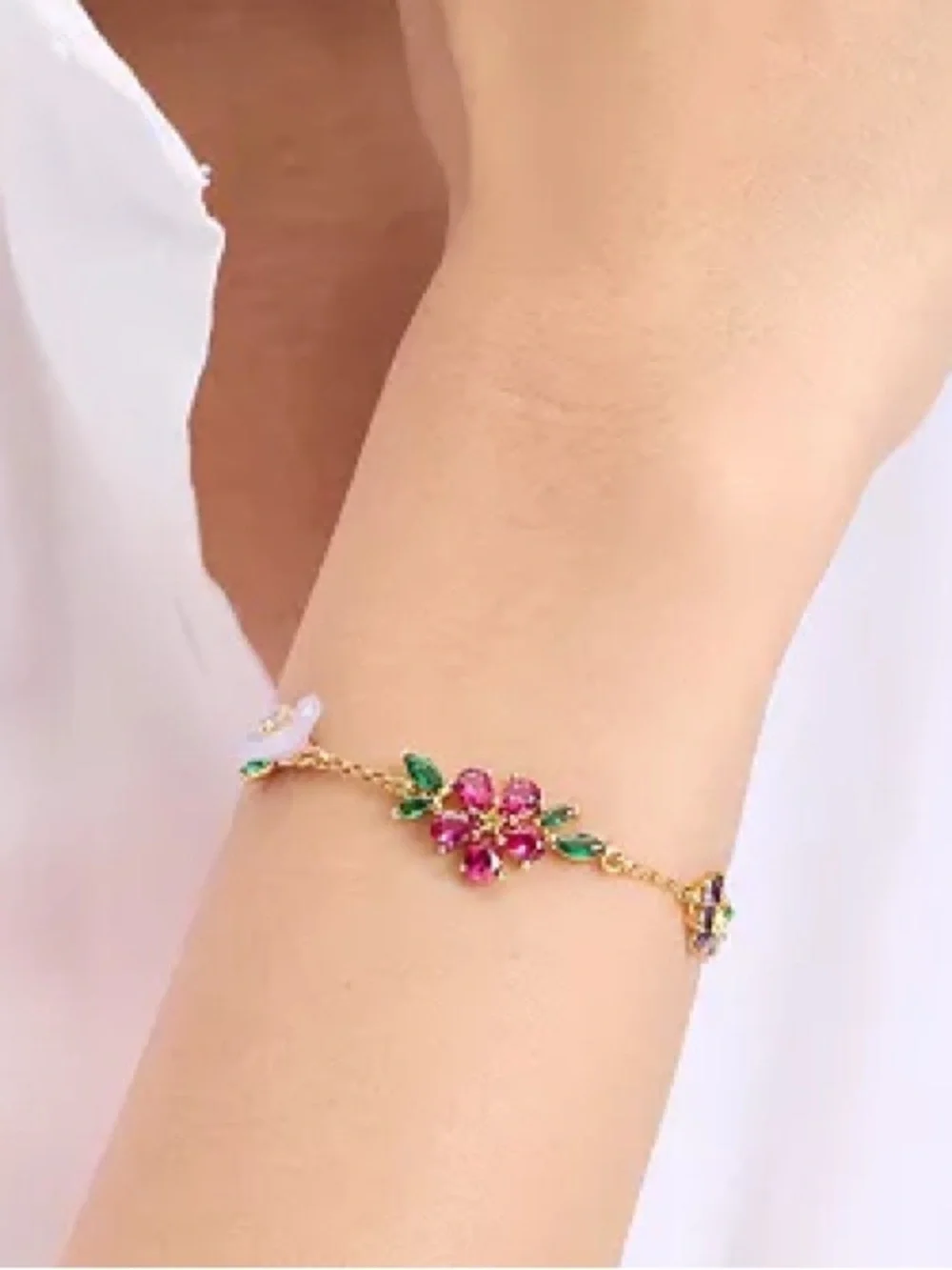 Kate Spade Busting Blooms Bracelet - Picture 2 of 7